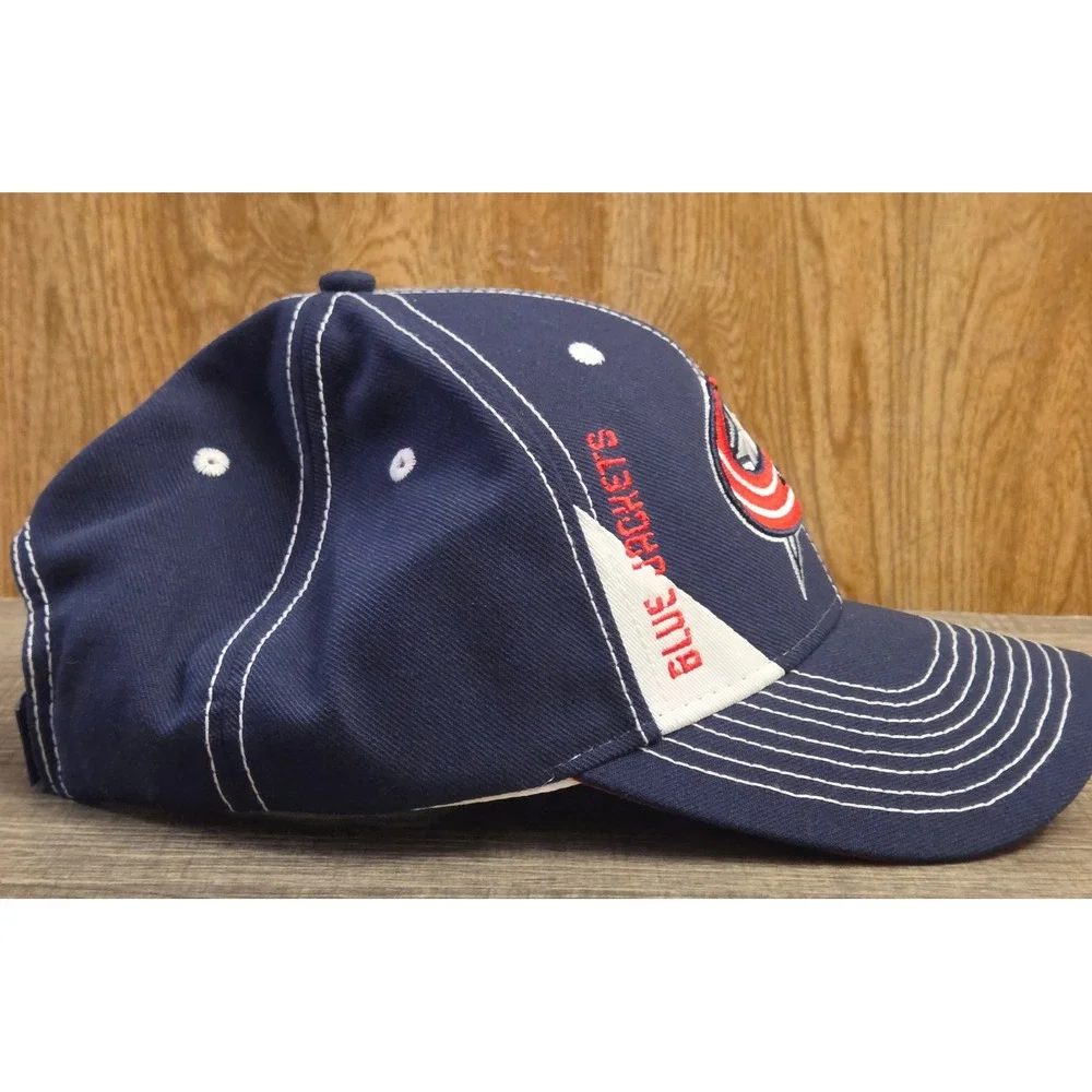 NWOT Columbus Blue Jackets Hat NHL Reebok Adjustable Strapback Cap Size